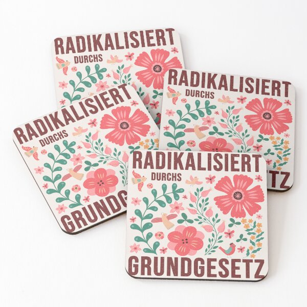 Item preview, Radicalized by the Basic Law – Anti-fascist statement design designed and sold by VariousGoodies.