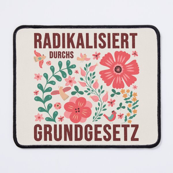 Item preview, Radicalized by the Basic Law – Anti-fascist statement design designed and sold by VariousGoodies.