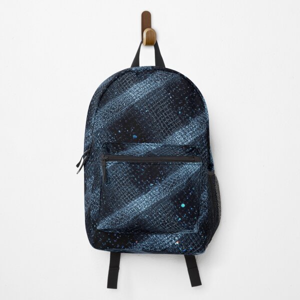 Item preview, Futuristic Blue Grid Texture Sci-Fi Sparkle Pattern designed and sold by Trueways.