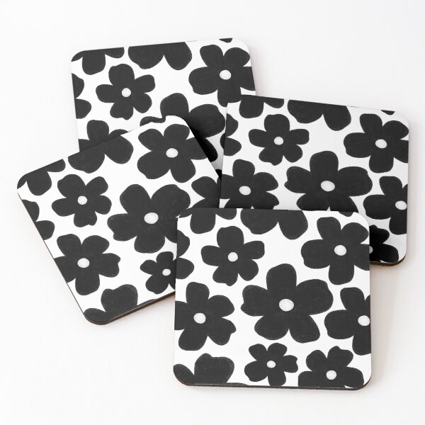 Item preview, Monochrome Flowers designed and sold by AmoLArte.
