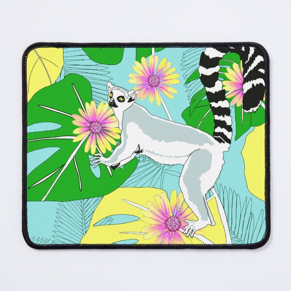 Item preview, Ring-Tail Lemur Digital Illustration designed and sold by vallisrowe.
