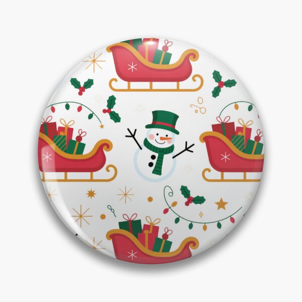 Item preview, Wonky Christmas Snowmen: Embrace the spirit of Christmas with this delightful Christmas Pattern designed and sold by Grang Art Artistic Designs.