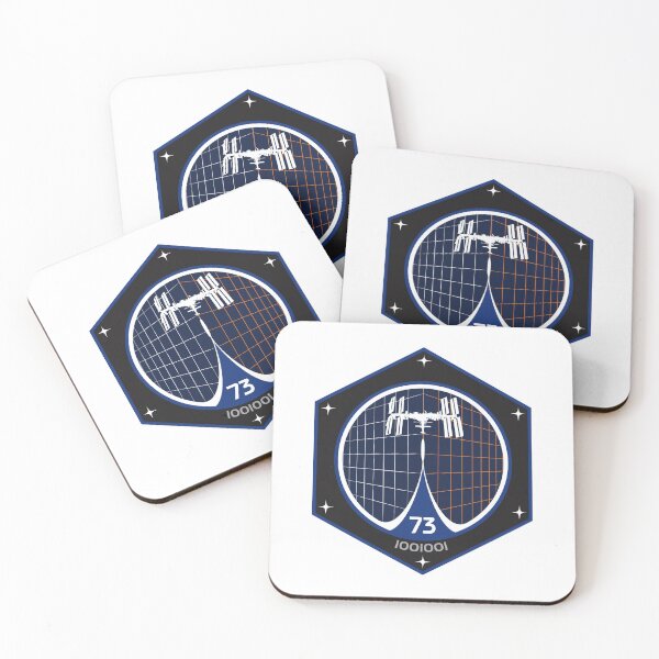 Item preview, International Space Station Expedition 73 Patch designed and sold by CharlieDesings.