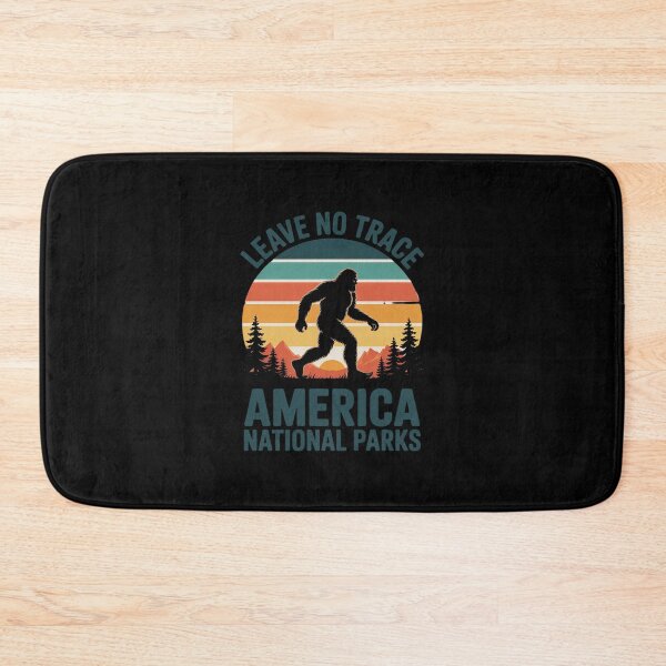 Item preview, Leave No Trace America National Parks No Trace Bigfoot designed and sold by MathisBellanger.
