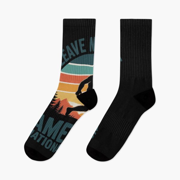 Item preview, Leave No Trace America National Parks No Trace Bigfoot designed and sold by MathisBellanger.