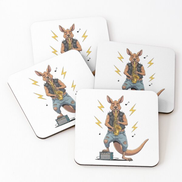 Item preview, Rockin' Sax Kangaroo designed and sold by Oruam Design.