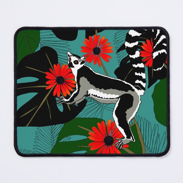 Item preview, Ring-Tail Lemur Digital Illustration designed and sold by vallisrowe.