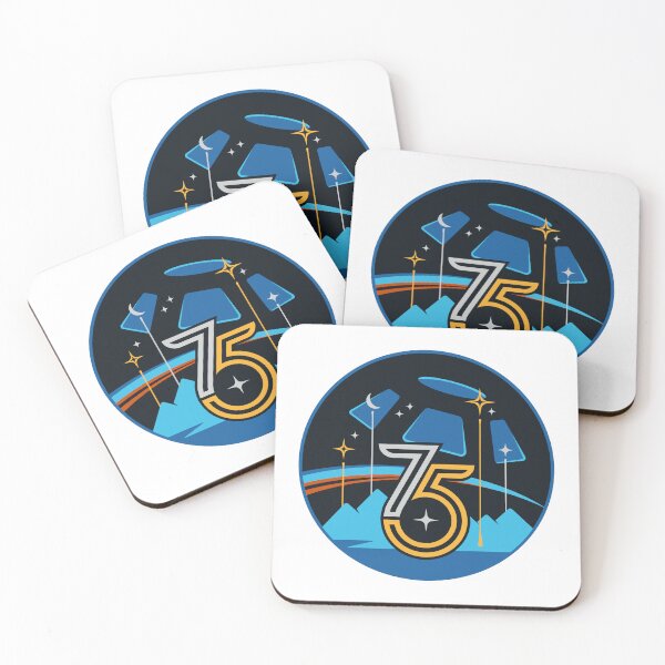 Item preview, International Space Station Expedition 75 Patch designed and sold by CharlieDesings.
