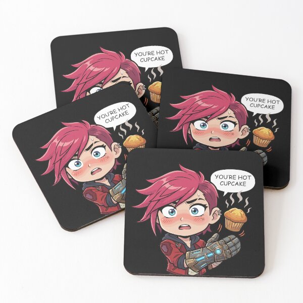 Item preview, Arcane Vi you're hot cupcake  designed and sold by Brudy-R.