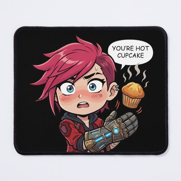Item preview, Arcane Vi you're hot cupcake  designed and sold by Brudy-R.