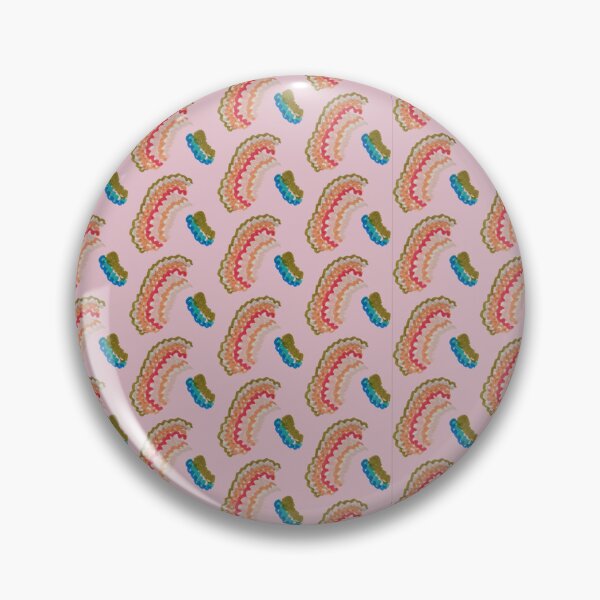 Item preview, Pink Vanessa Bell Inspired Squiggle Pattern designed and sold by LiorSmithDesign.