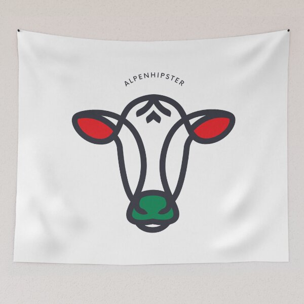 Item preview, Tirol Cow Logo – Alpenhipster Edition designed and sold by Alpenhipster.