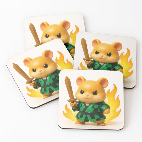 Item preview, Flame-Breathing Hamster – The Miniature Hero designed and sold by ReineDingo.