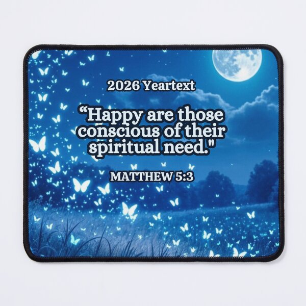 Item preview, 2026 Yeartext JW, Blue Meadow Butterflies designed and sold by IvaRenee.