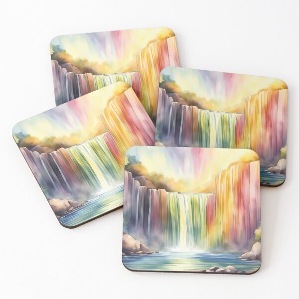 Item preview, Rainbow Waterfalls designed and sold by CalmnessbyChoice.
