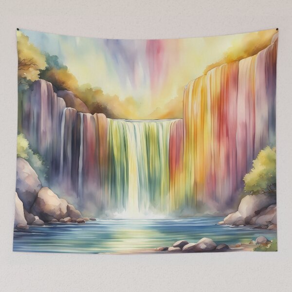 Item preview, Rainbow Waterfalls designed and sold by CalmnessbyChoice.