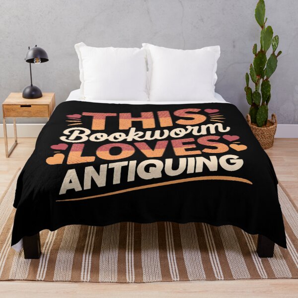 Item preview, This Bookworm Loves Antiquing Vintage Finds Novels designed and sold by KatheWanda.