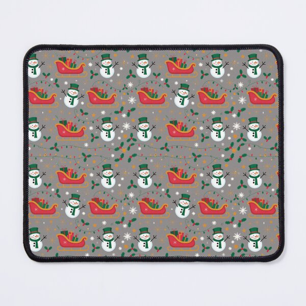 Item preview, Christmas Wonky Snowmen: Embrace the spirit of Christmas with this delightful Christmas Pattern designed and sold by Grang Art Artistic Designs.