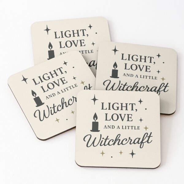 Item preview, Light, Love and A Little Witchcraft designed and sold by TreeWyzard Creations.