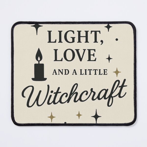 Item preview, Light, Love and A Little Witchcraft designed and sold by TreeWyzard Creations.