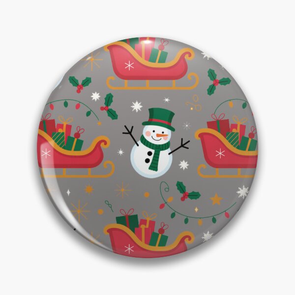 Item preview, Larger Christmas Wonky Snowmen: Embrace the spirit of Christmas with this delightful Christmas Pattern designed and sold by Grang Art Artistic Designs.