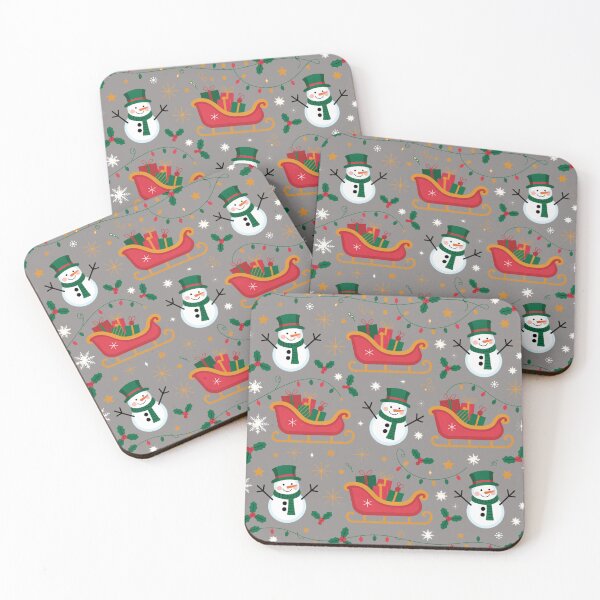 Item preview, Larger Christmas Wonky Snowmen: Embrace the spirit of Christmas with this delightful Christmas Pattern designed and sold by Grang Art Artistic Designs.