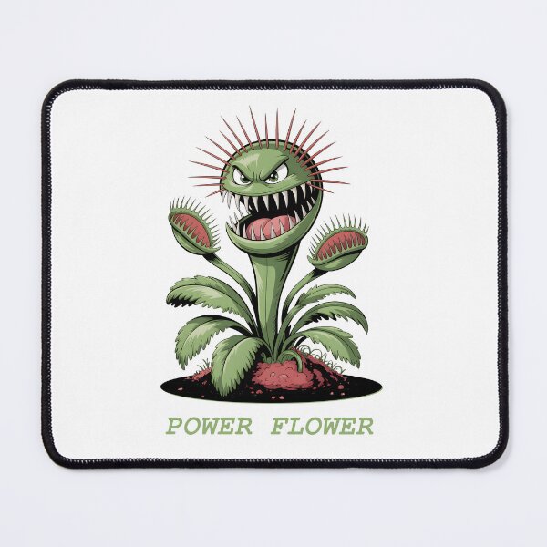 Item preview, Angry Venus Flytrap Cartoon Power Flower designed and sold by Museum Of Non-Existing Art.