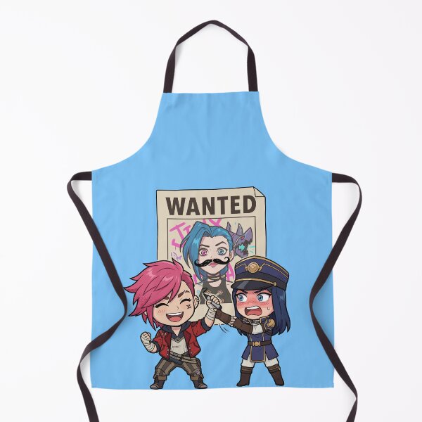 Item preview, Arcane Vi & Caitlyn “Wanted Jinx” Poster – Funny Arcane Fanart designed and sold by Brudy-R.