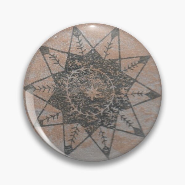 Item preview, Handmade Stamped Christmas Star - A designed and sold by LiorSmithDesign.