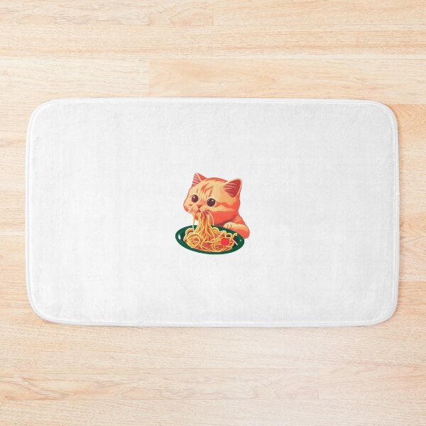 Item preview, Cat Eating Spaghetti designed and sold by therodion.
