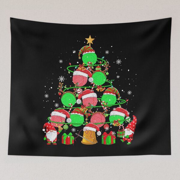 Item preview, Santa Reindeer Elf Crochet Equipment As Xmas Tree Gnomes designed and sold by LightCoverSame.