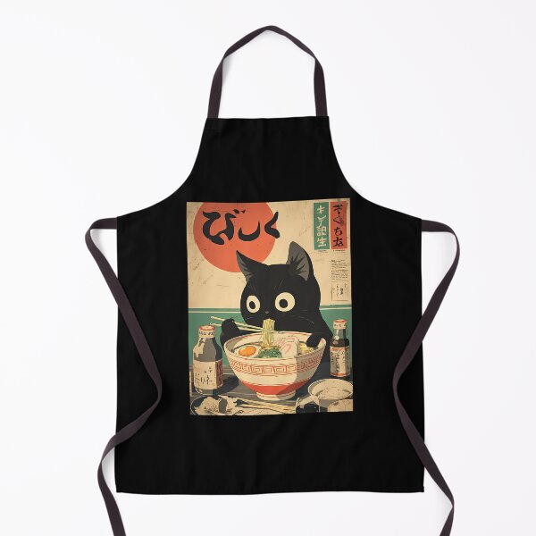 Item preview, Kawaii Kuro Neko Ramen Run designed and sold by agustintr-evino.