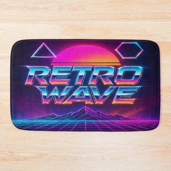 Item preview, Retro Synthwave Landscape with Chrome Neon designed and sold by LaraVisionsArts.