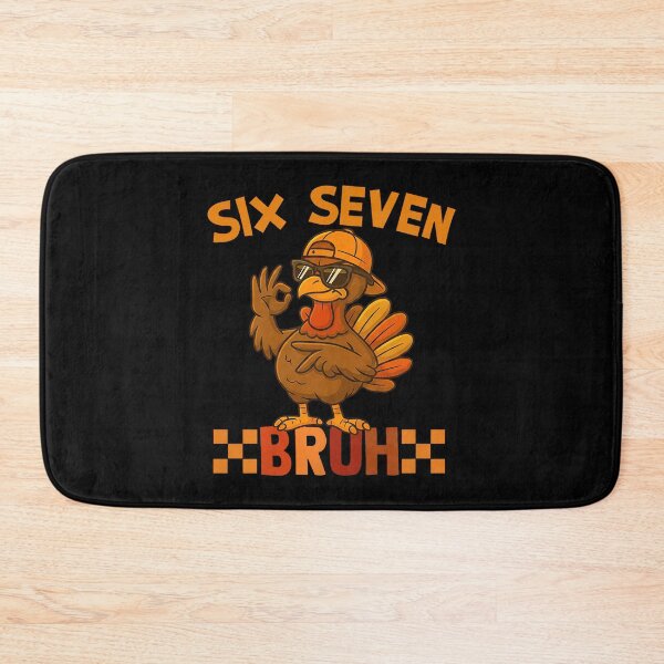 Item preview, Six Seven Bruh Thanksgiving 67 Meme Funny Turkey designed and sold by LightCoverSame.