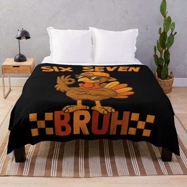 Item preview, Six Seven Bruh Thanksgiving 67 Meme Funny Turkey designed and sold by LightCoverSame.