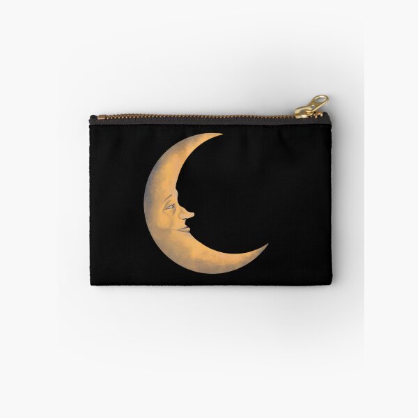 Item preview, Yellow Crescent Moon Vintage Style designed and sold by agustintr-evino.