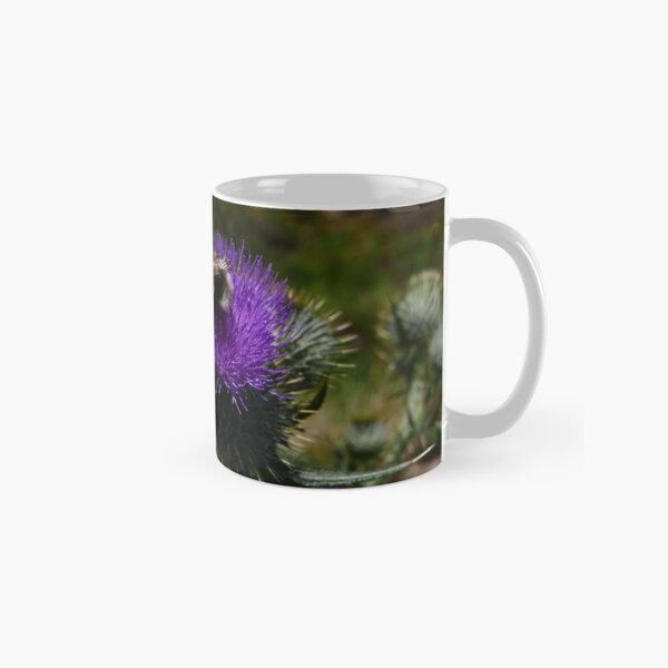 Spear Thistle (Cirsium vulgare) Classic Mug