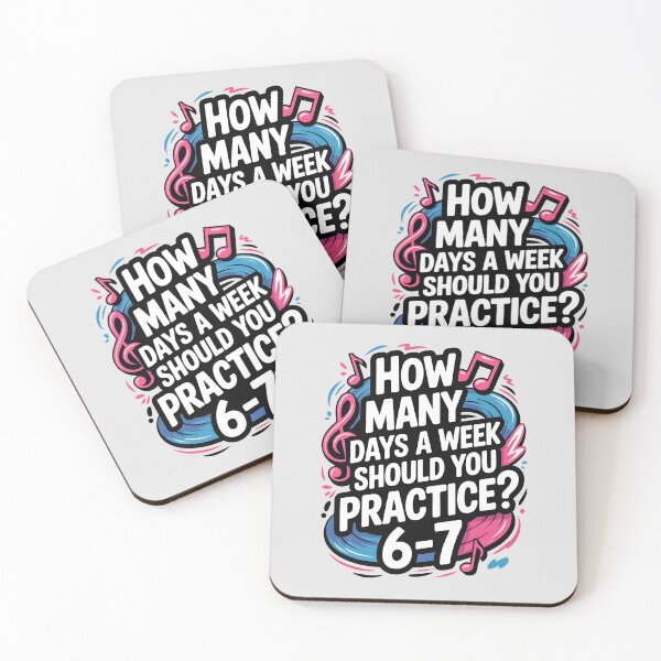Item preview, How Many Days A Week Should You Practice designed and sold by AniArtPL.