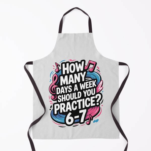 Item preview, How Many Days A Week Should You Practice designed and sold by AniArtPL.