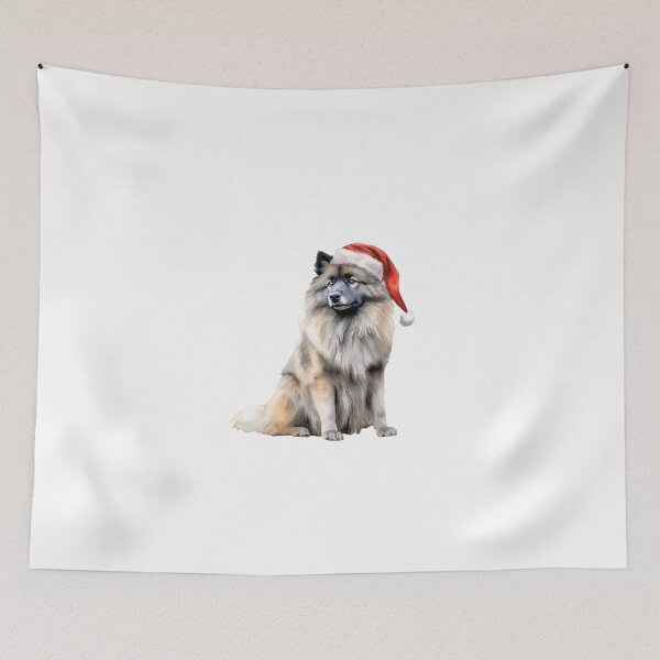 Item preview, Keeshond Christmas designed and sold by Timeless Bond Designs.