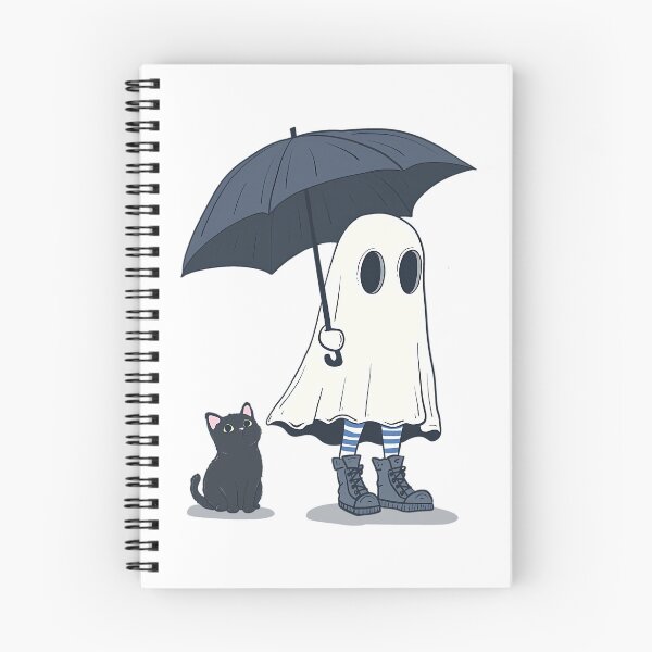 Item preview, Cute Ghost And Cat designed and sold by agustintr-evino.