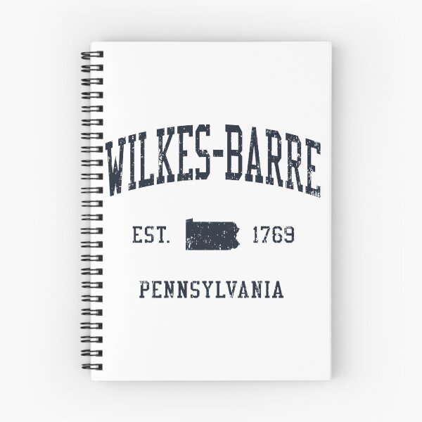 Item preview, Wilkes-Barre Pa Jn1 Vintage Athletic Blue Design designed and sold by LightCoverSame.