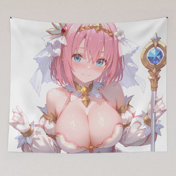 Item preview, Yui Holy Light Mage Princess Connect Game Anime Girl designed and sold by thedarvills.