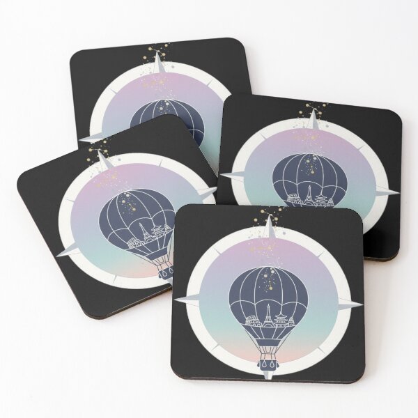 Item preview, Hot Air Balloon World Tour - Celestial Exploration Design designed and sold by Magounette.