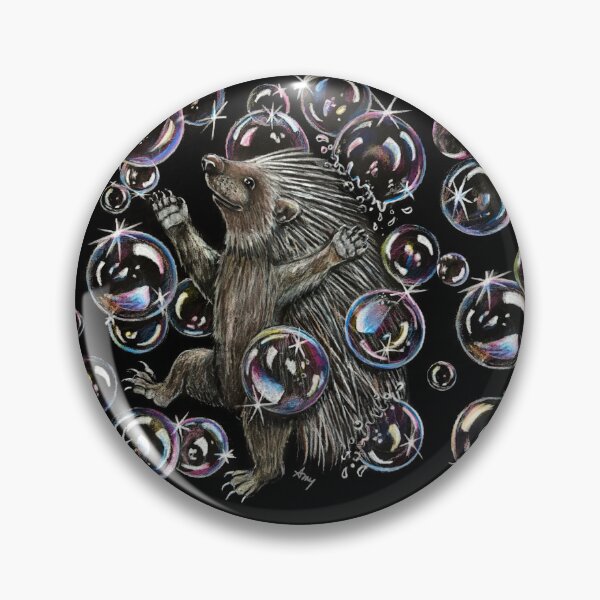 Item preview, Porcupine in Bubble Land designed and sold by GardenPartyArt.