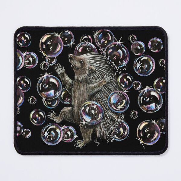 Item preview, Porcupine in Bubble Land designed and sold by GardenPartyArt.
