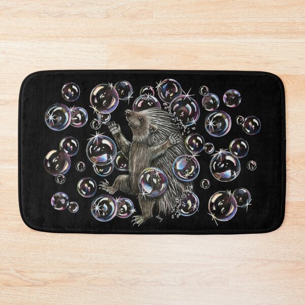 Item preview, Porcupine in Bubble Land designed and sold by GardenPartyArt.