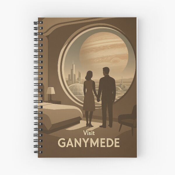 Item preview, Visit Ganymede designed and sold by angoma.