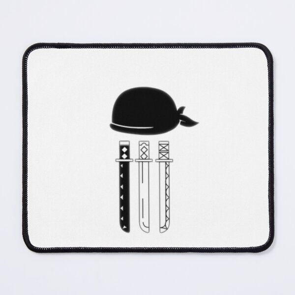 Item preview, Zoro's Swords and Bandana designed and sold by BlackGrayWhite.