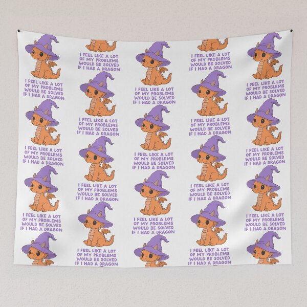 Item preview, Cute Baby Dragon Wizard designed and sold by agustintr-evino.